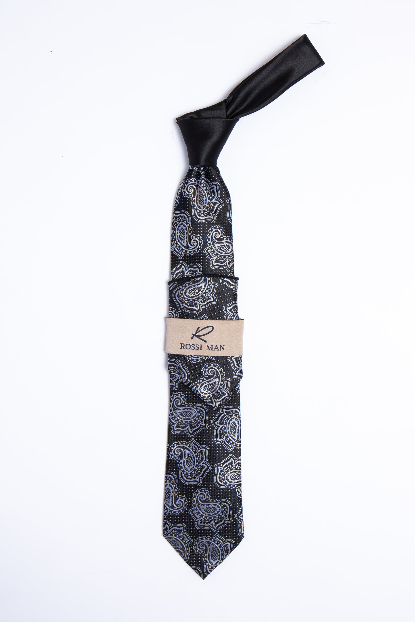 Rossi Man Tie and Pocket Round TT403-4