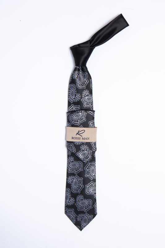 Rossi Man Tie and Pocket Round TT403-4