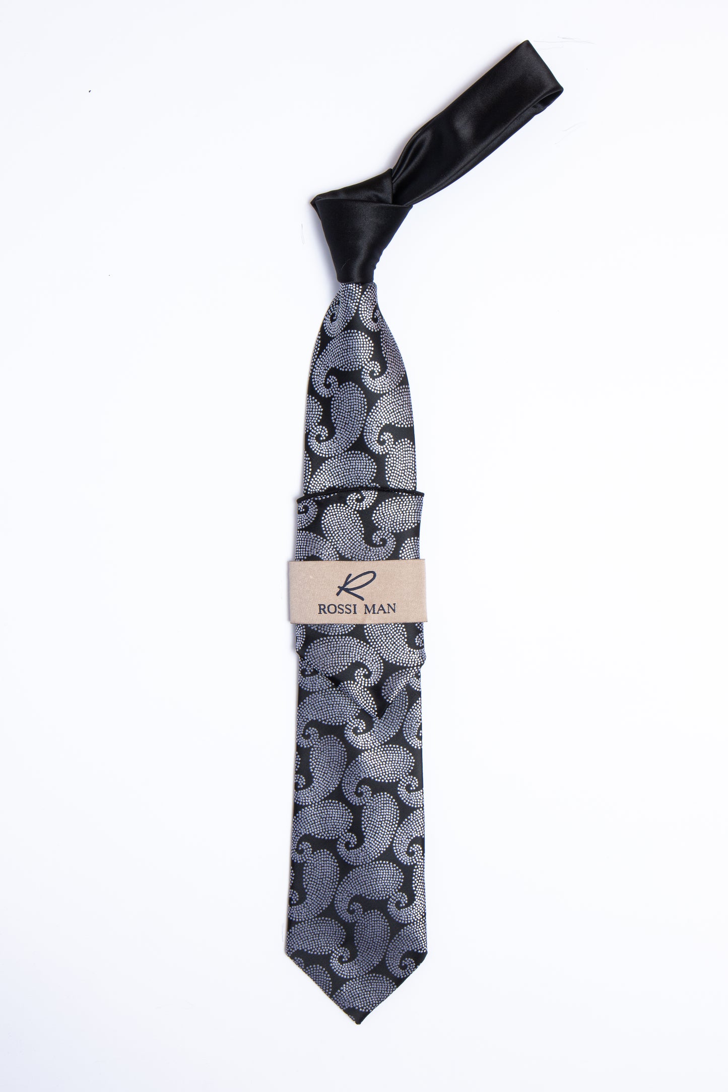 Rossi Man Tie and Pocket Round TT404-1