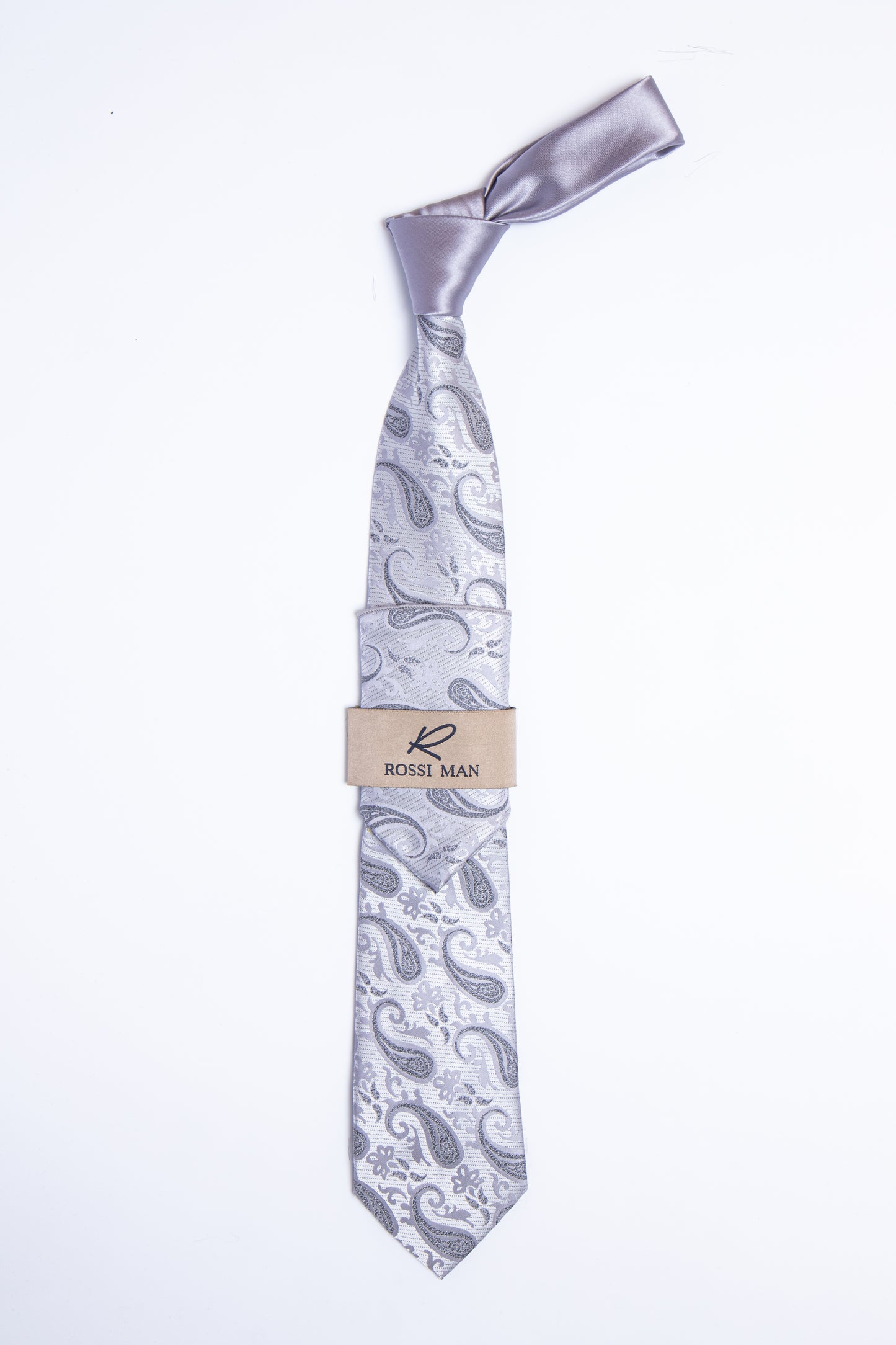 Rossi Man Tie and Pocket Round TT405-3