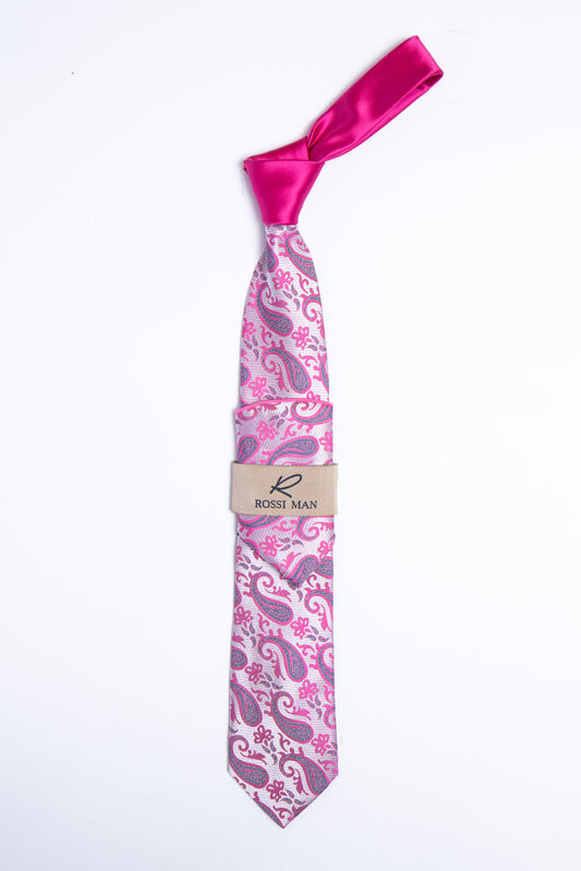Rossi Man Tie and Pocket Round TT405-4