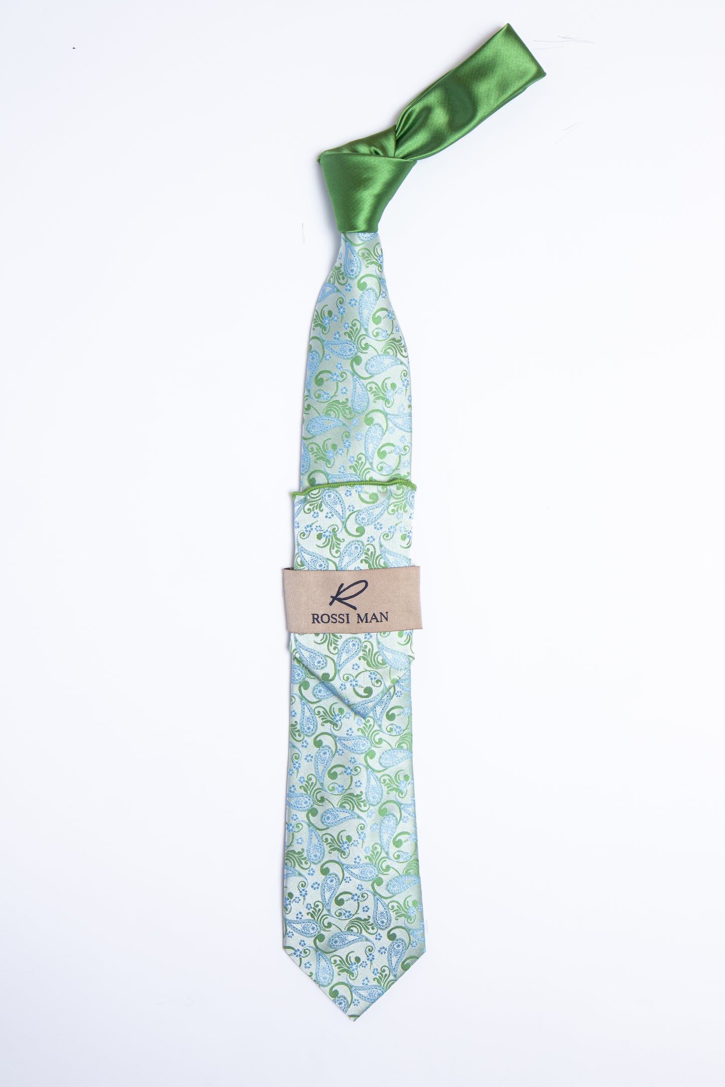 Rossi Man Tie and Pocket Round TT406-1