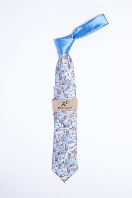 Rossi Man Tie and Pocket Round TT406-5