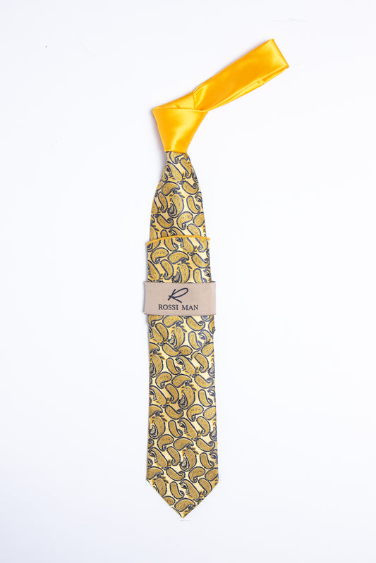 Rossi Man Tie and Pocket Round TT407-3