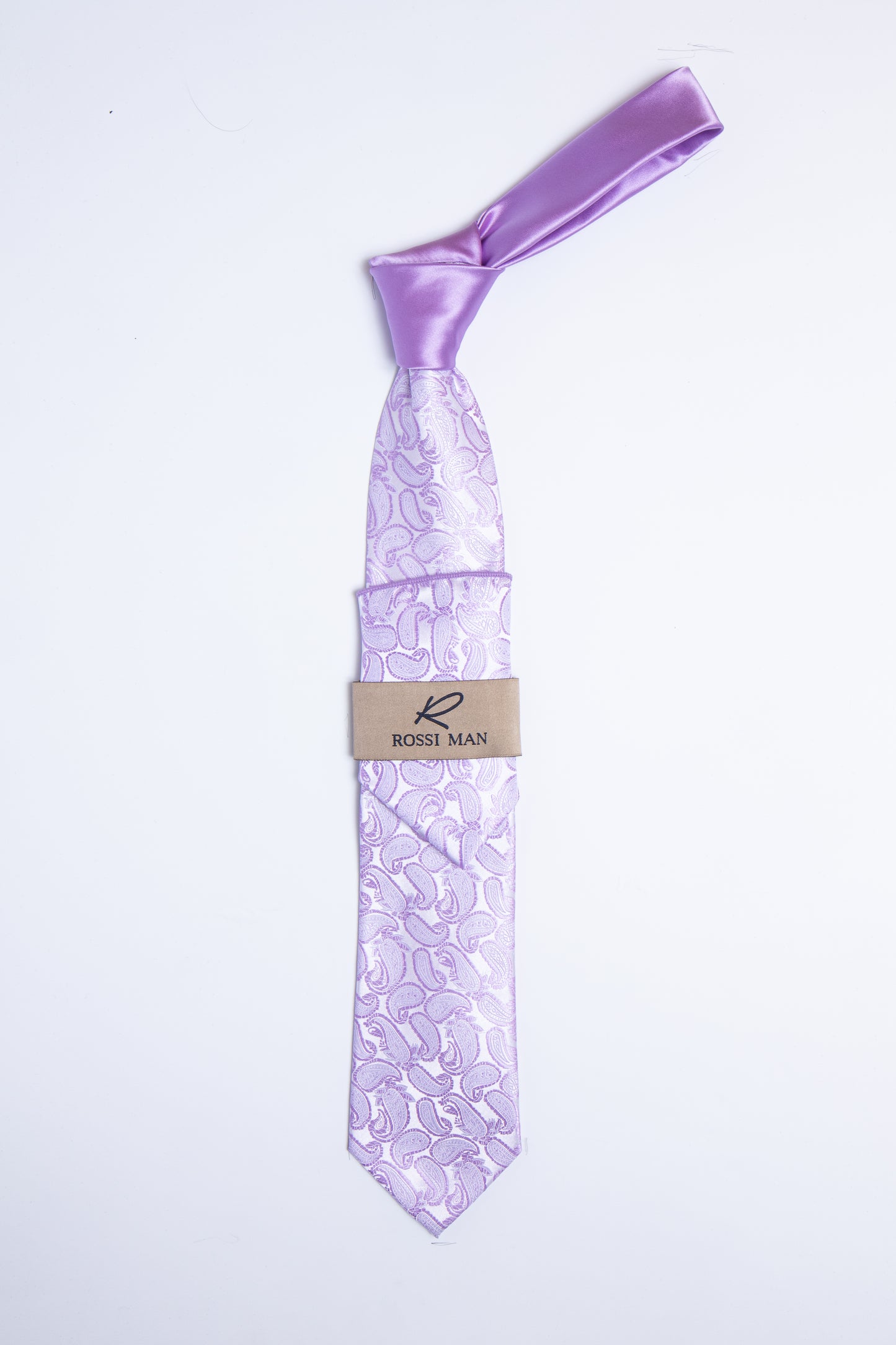 Rossi Man Tie and Pocket Round TT407-4