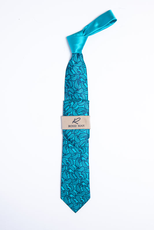 Rossi Man Tie and Pocket Round TT407-5