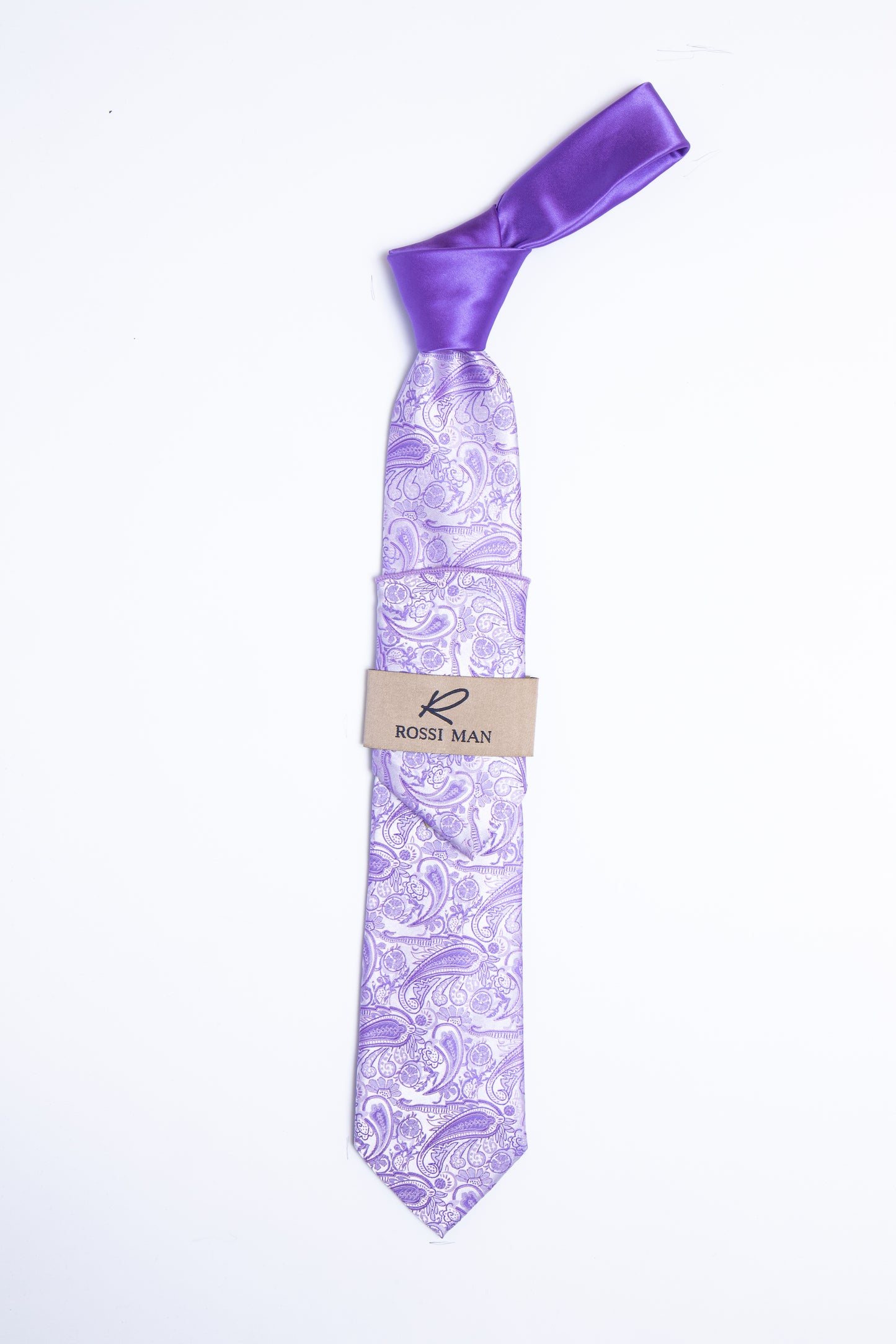 Rossi Man Tie and Pocket Round TT408-1