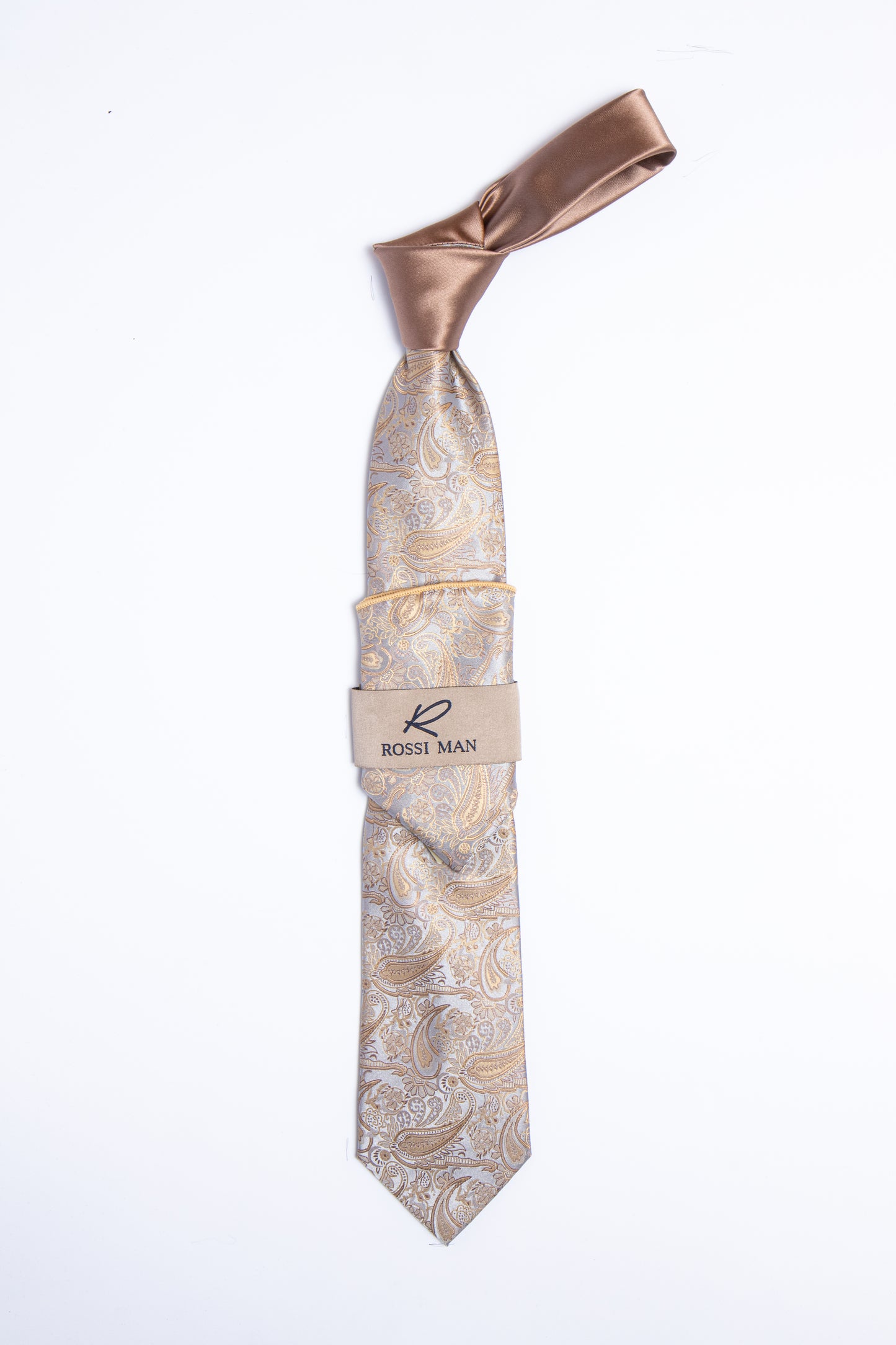 Rossi Man Tie and Pocket Round TT408-5