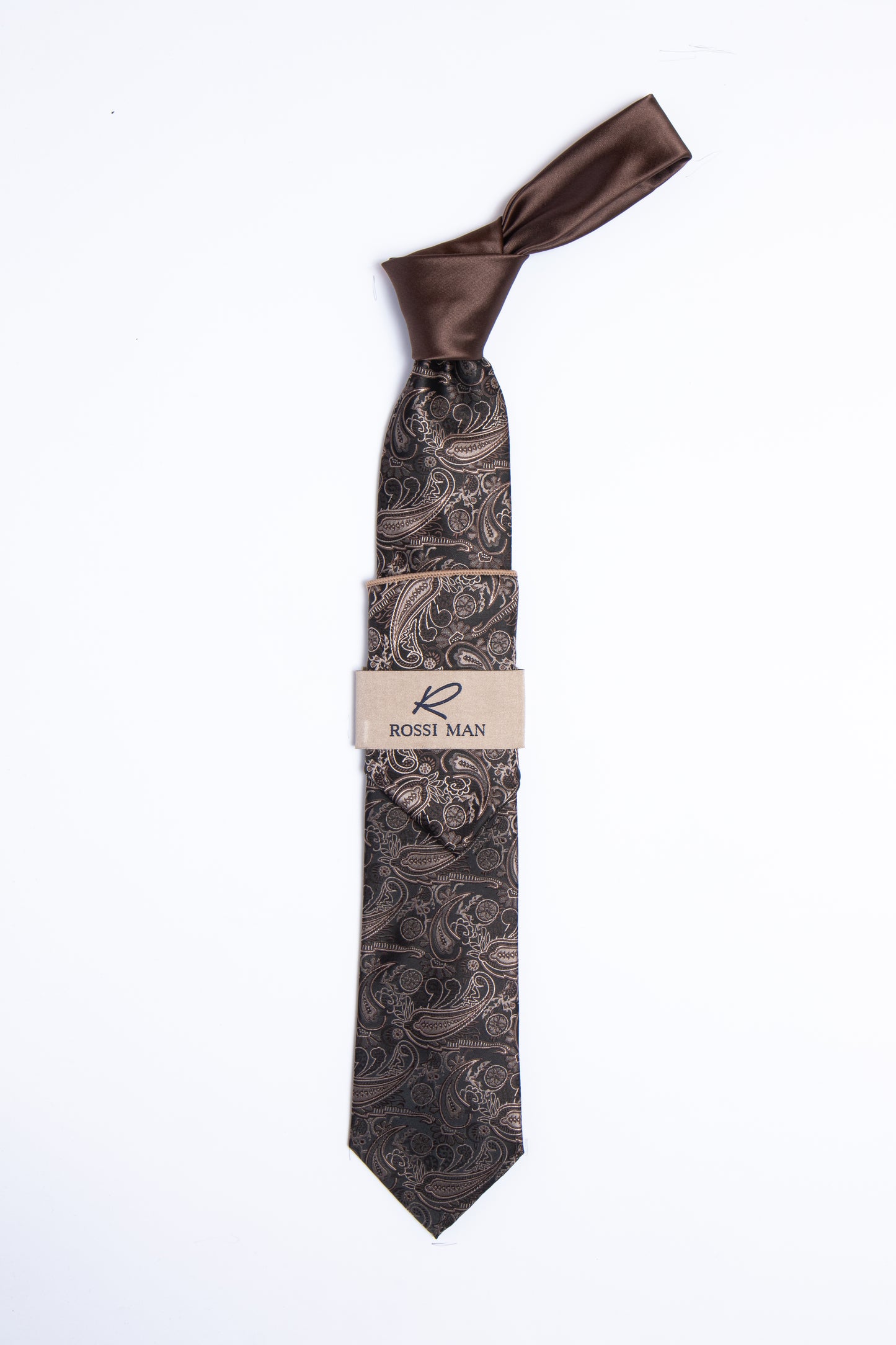 Rossi Man Tie and Pocket Round TT408-6