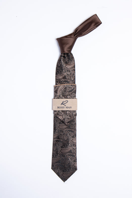 Rossi Man Tie and Pocket Round TT408-6