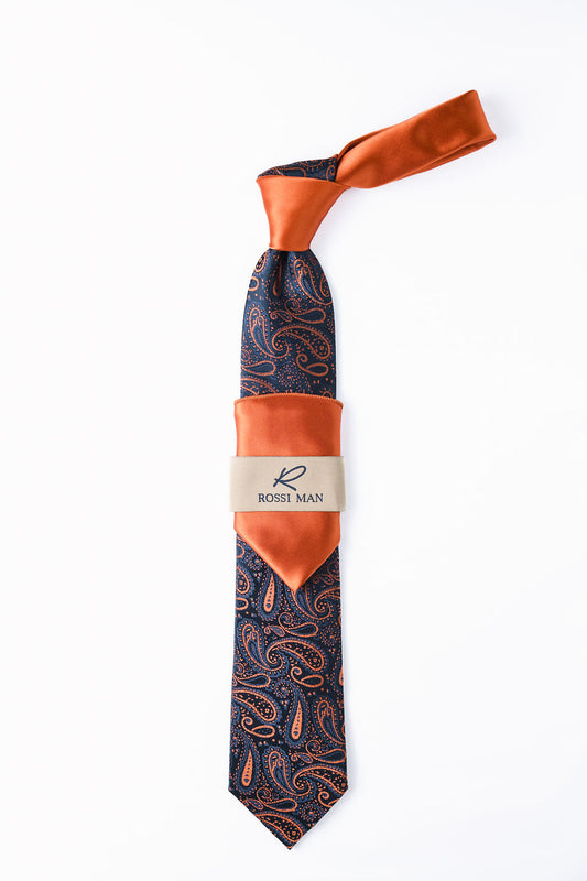 Rossi Man Tie and Pocket Round TT620-1