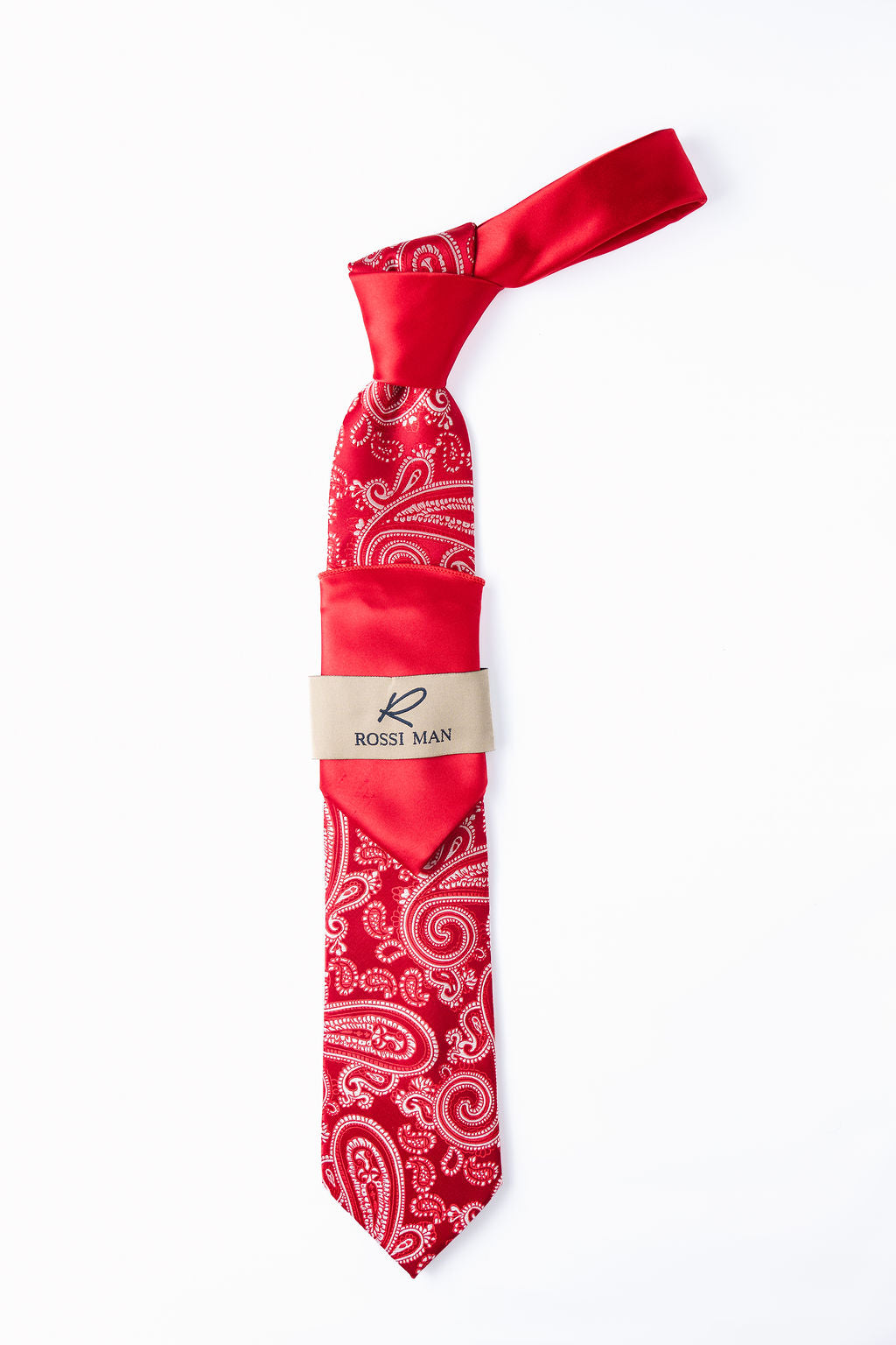 Rossi Man Tie and Pocket Round TT621-1