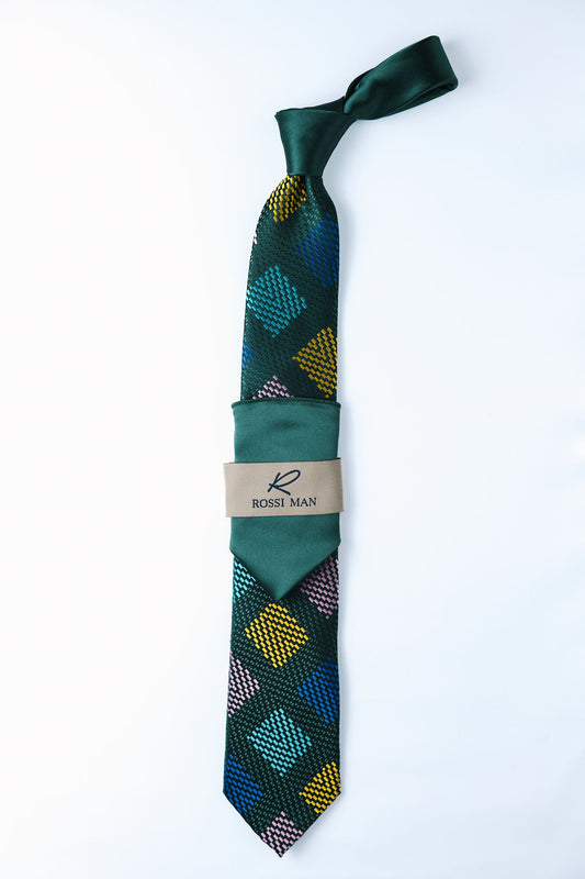 Rossi Man Tie and Pocket Round TT623-2