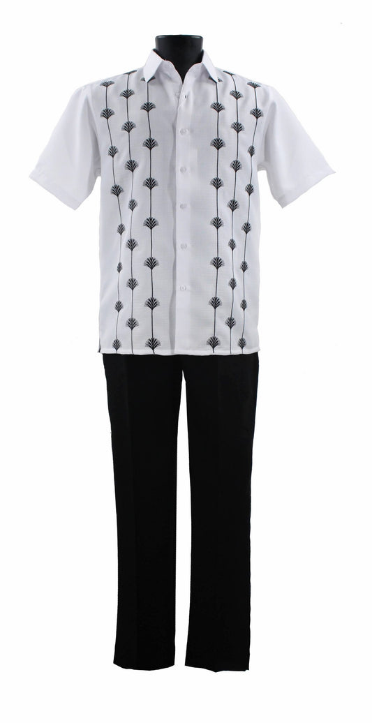 Bassiri 2-Piece Walking Suit Sets A 141 White