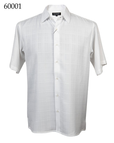 Bassiri Tone-on-Tone Short Sleeve Shirts 60001