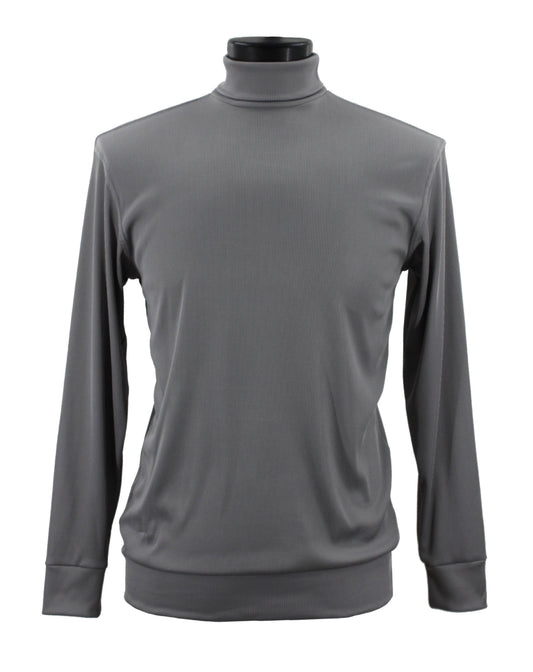 Bassiri Long Sleeve Turtleneck T-Shirt Style #633 Grey