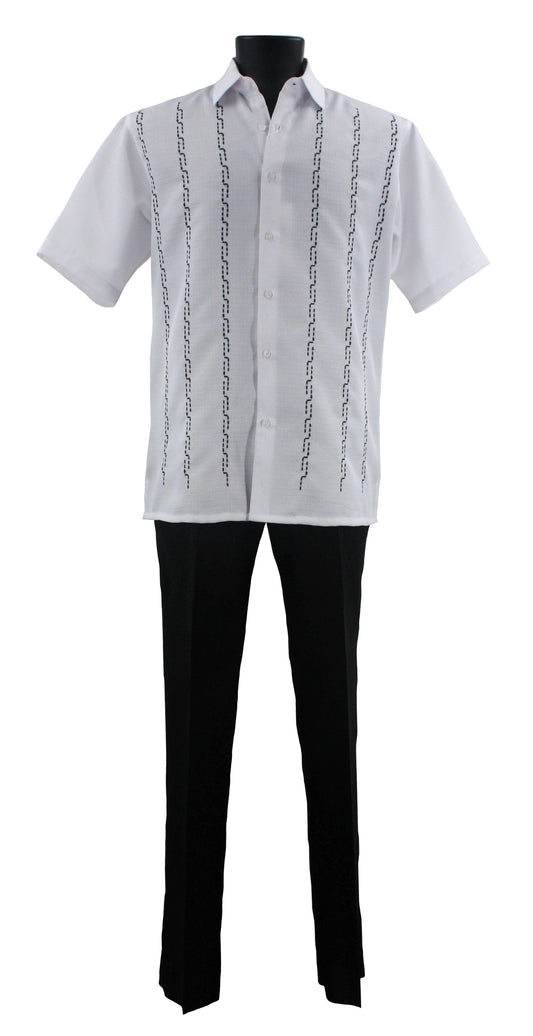 Bassiri 2-Piece Walking Suit Sets A 139 White