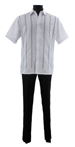 Bassiri 2-Piece Walking Suit Sets A 139 White