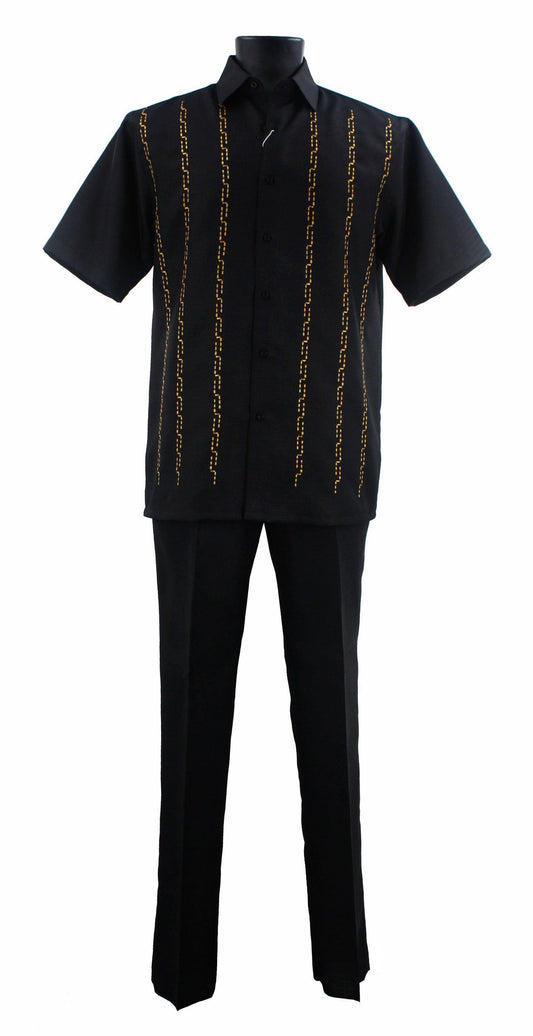 Bassiri 2-Piece Walking Suit Sets A 139 Black