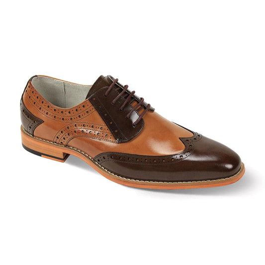 Giovanni Troy Chocolate Brown Tan