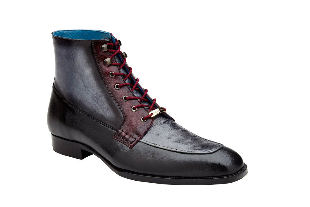 Belvedere Shoes Greco - Black/Gray/Burgundy