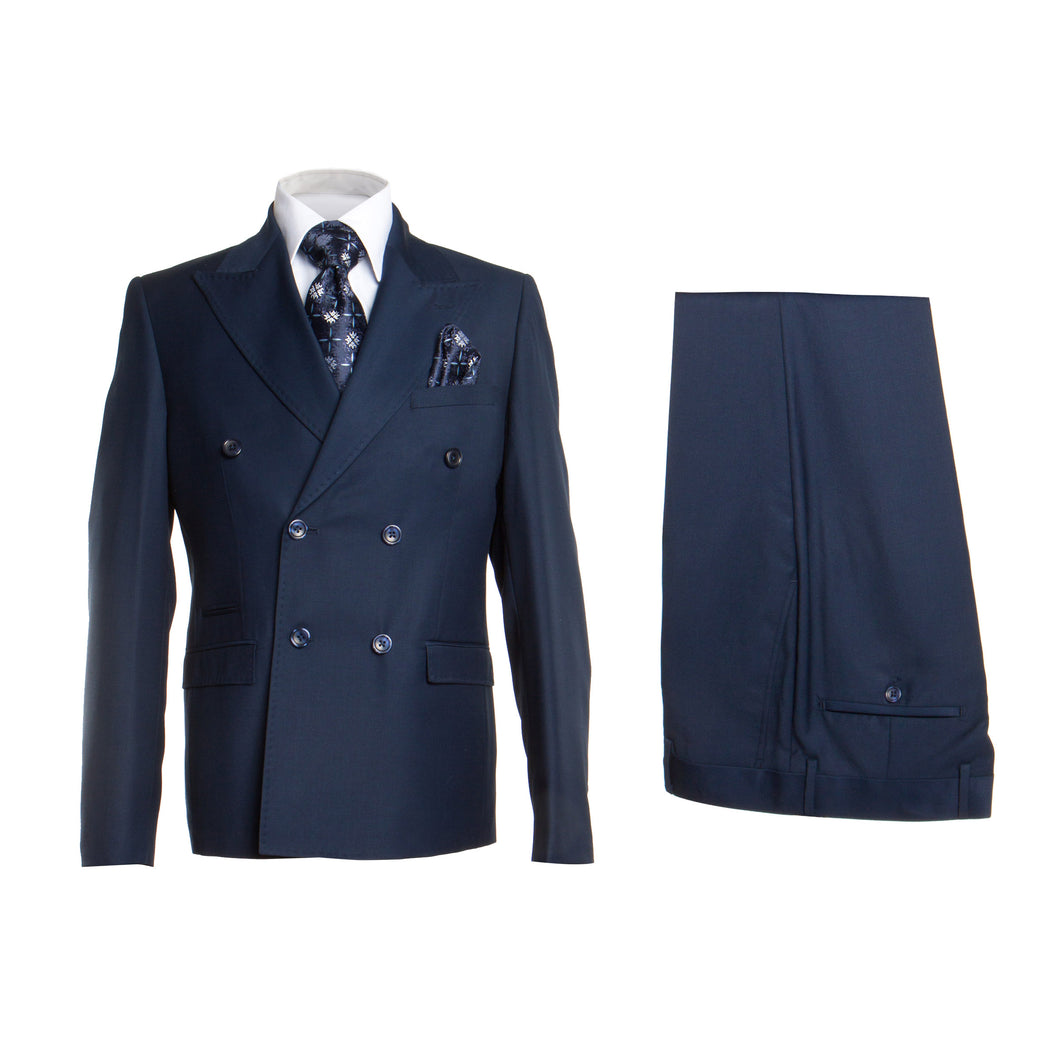 ROSSI MAN DOUBLE BREASTED SLIM FIT SUIT MILANO RM1102