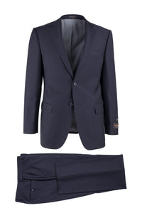 Novello Navy, Modern Fit, Pure Wool Suit by Tiglio Luxe