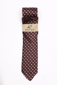Rossi Man Tie and Pocket Round - RMR662-2