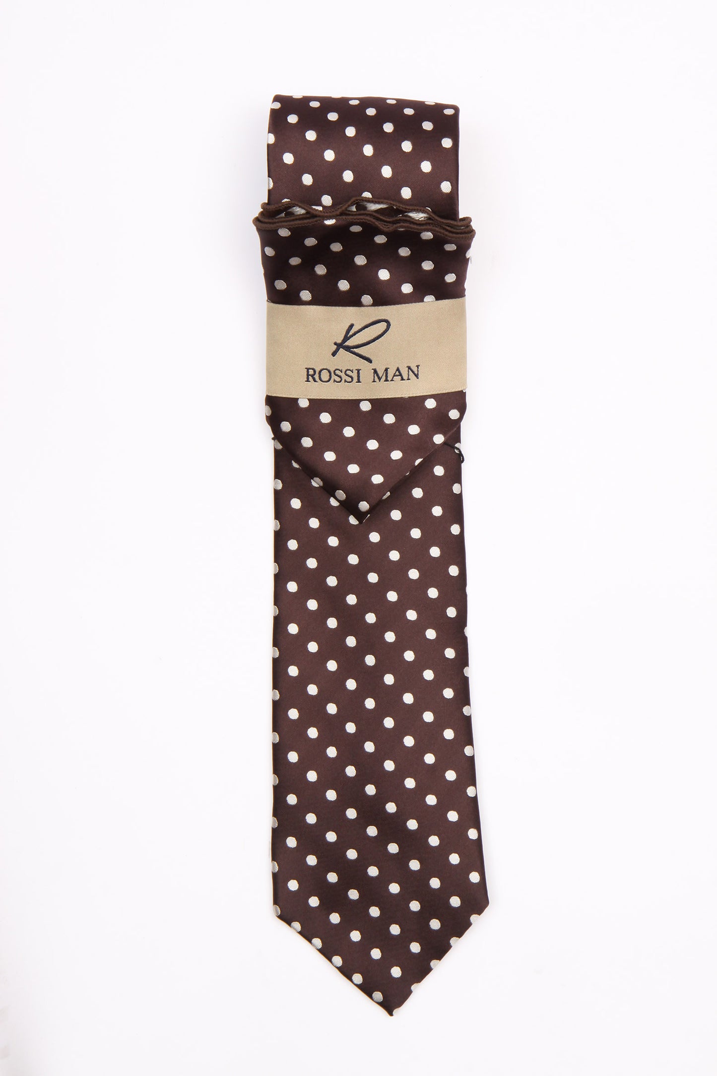 Rossi Man Tie and Pocket Round RMR662-9