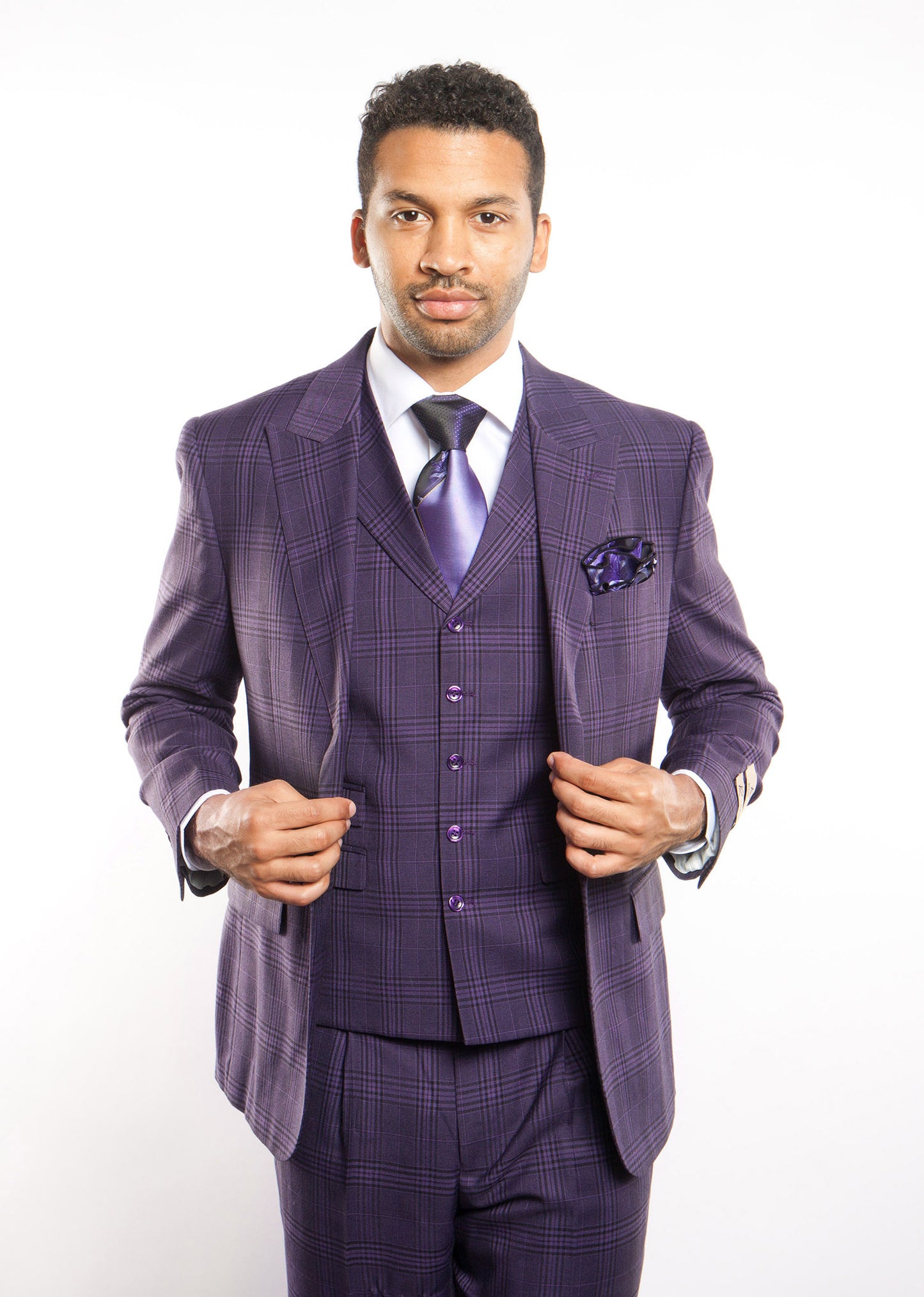 ROSSI MAN 3 PIECE SUIT ROGER RM528