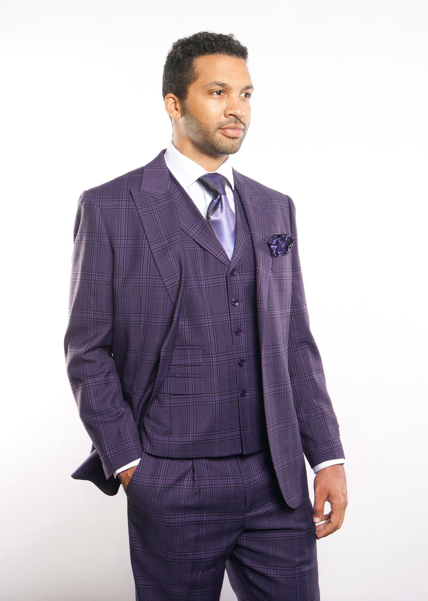 ROSSI MAN 3 PIECE SUIT ROGER RM528